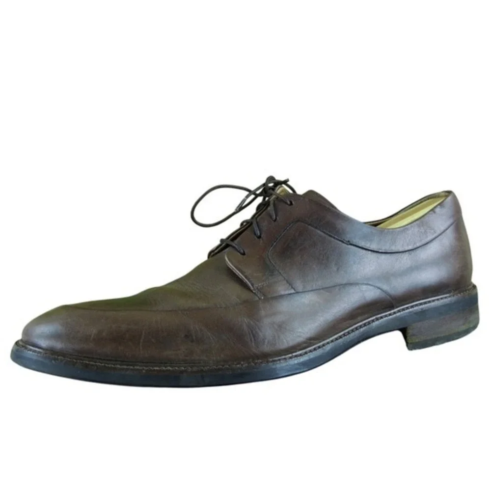 Cole Haan Men's Grand OS Derby Oxfords Brown Leather Size 11 Medium  Used 2025‎